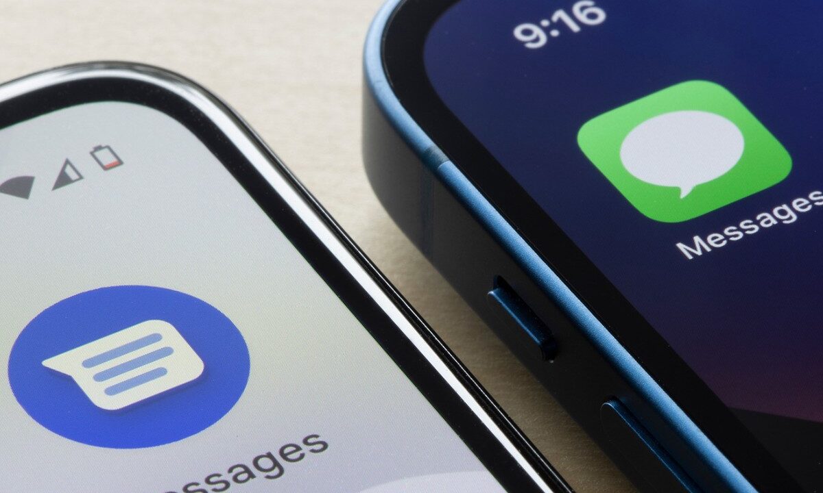 iphone iMessage and Android RCS encrypted messaging
