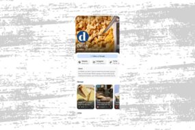 Google search result page for influencers