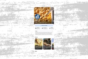 Google search result page for influencers